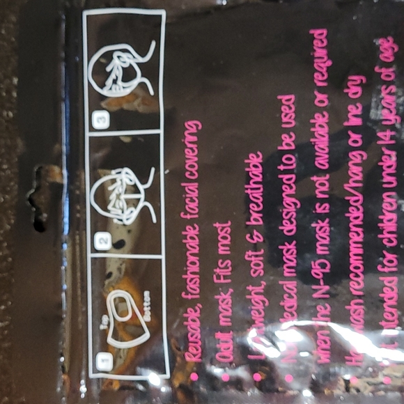 😷Adult Sparkle Mask - Picture 3 of 4